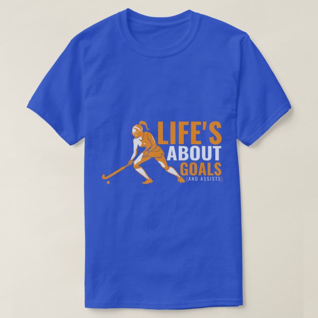 T-shirt Lifes About Buts Field Hockey for Girls Field Ho (Design devant)