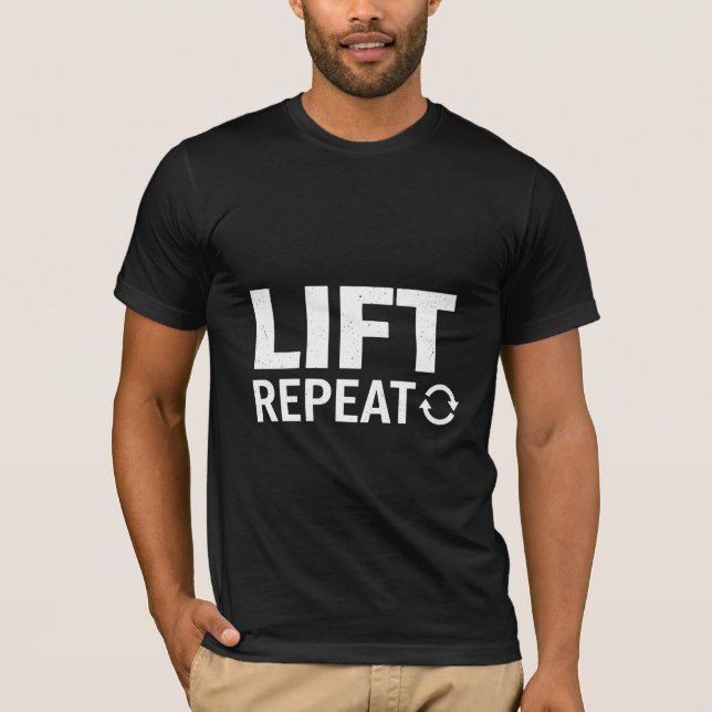 T-SHIRT LIFT  REPEATO (Devant)