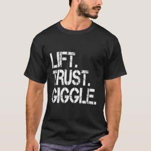 T-shirt Lift Trust Gigny Funny Acro Yoga Partenaire