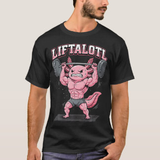 T-shirt Liftalotl Axolotl