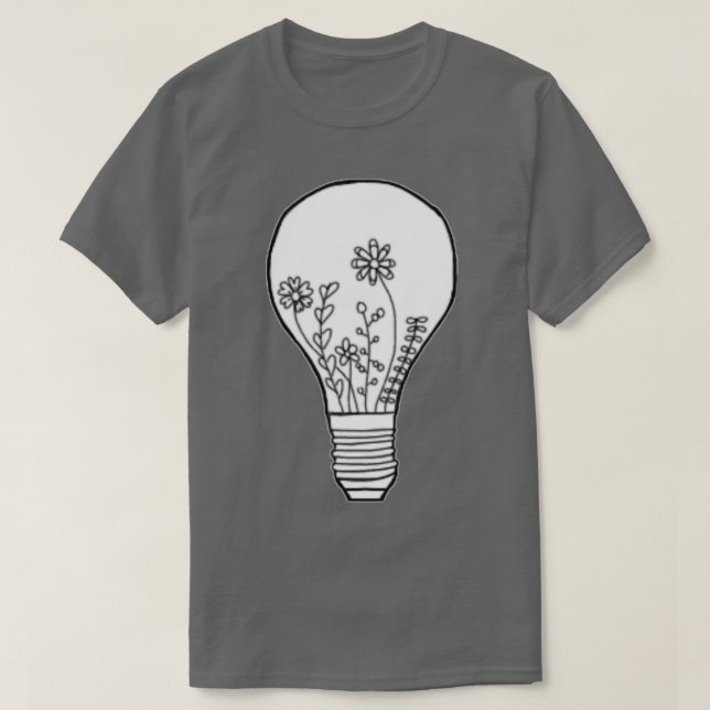 T-shirt Lightbulb (Design devant)