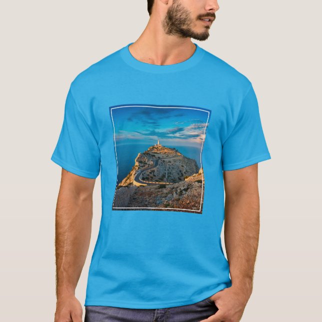 T-shirt Lighthouses | Balearic Islands, Spain (Devant)
