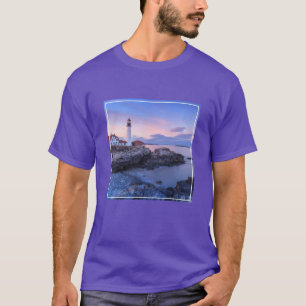 T-shirt Lighthouses Cape Elizabeth, Maine