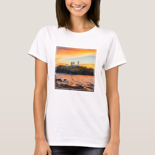 T-shirt Lighthouses | Nubble Lighthouse Maine (Devant)