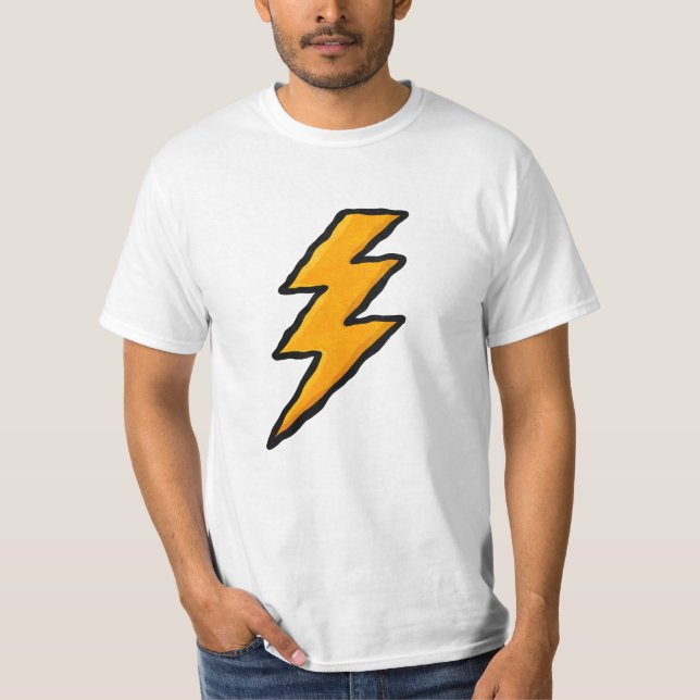 T-shirt Lightning bolt (Devant)