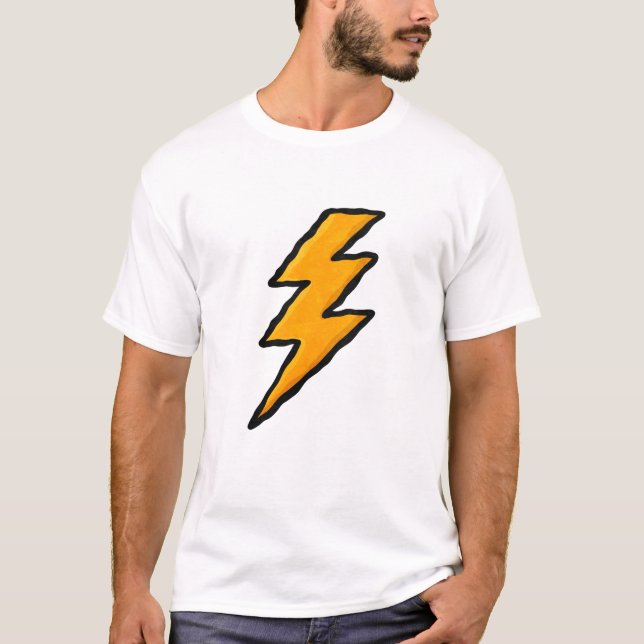 T-shirt Lightning bolt (Devant)