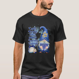 T-shirt Lights Dreidels Latkes Knish Menorahs Hanoukka