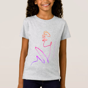 T-Shirt Ligne 3D Art côté B - Artiste - CardArts