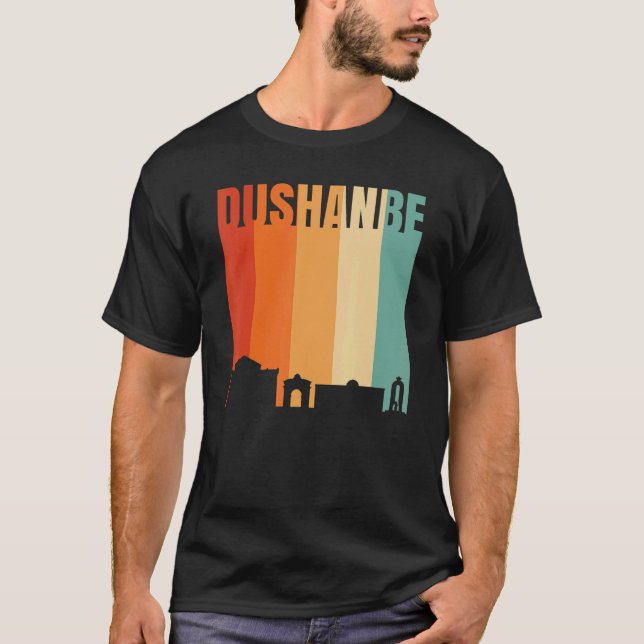 T-shirt Ligne aérienne de Douchanbé (Devant)