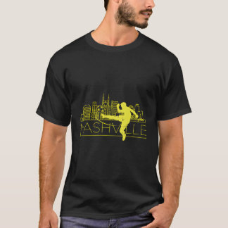 T-shirt Ligne aérienne de Nashville Soccer City