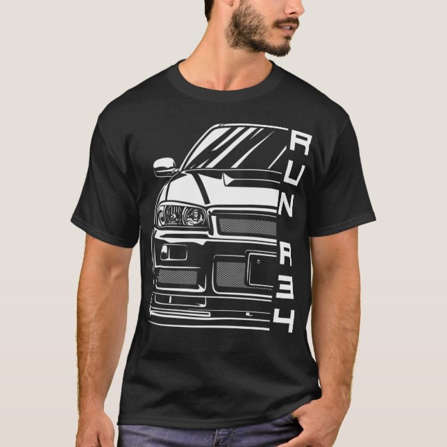 T-shirt Ligne aérienne R34 (Devant)