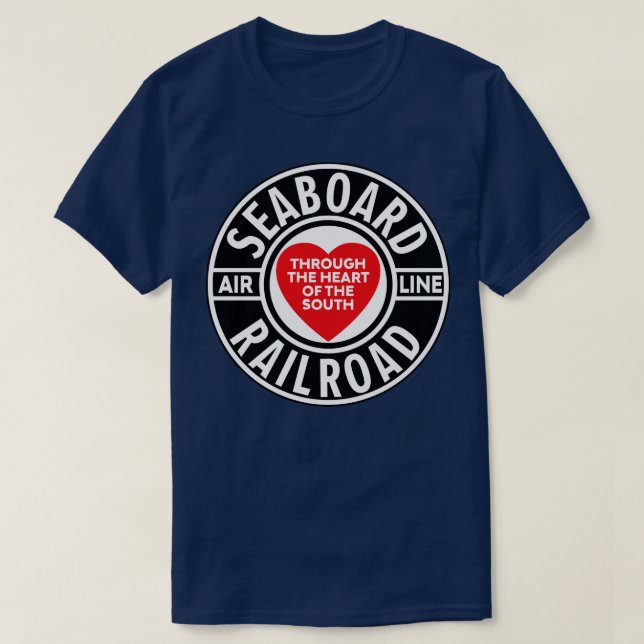T-shirt Ligne aérienne Seaboard (Design devant)