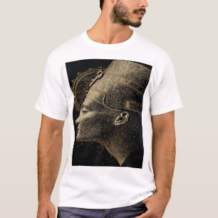 T-shirt Ligne artistique moderne de Néfertiti silhouette