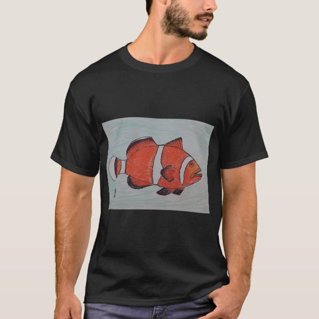 T-shirt Ligne Betta verte (Devant)