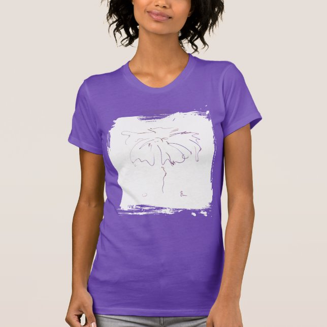 T-shirt Ligne bleu 5 (Devant)