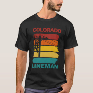 T-shirt Ligne Colorado Électricien Électrique