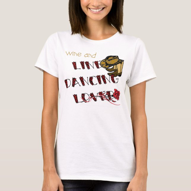 T-shirt Ligne danse (Devant)