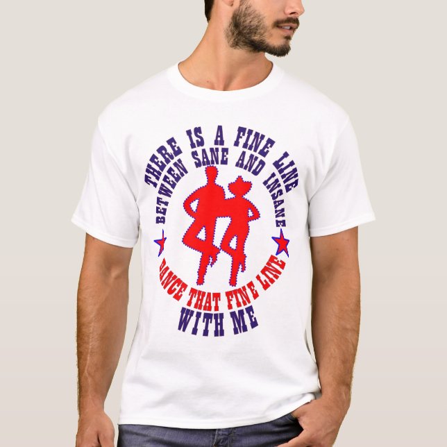 T-SHIRT LIGNE DANSE (Devant)