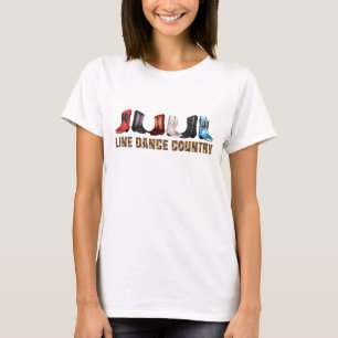 T-shirt Ligne danse de pays de PIÈCE EN T