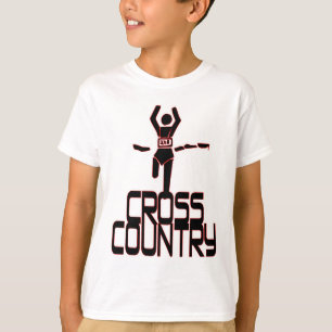 T-SHIRT LIGNE D'ARRIVÉE DE PAYS CROISÉ COUREUR