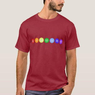 T-shirt Ligne de 7 Chakras