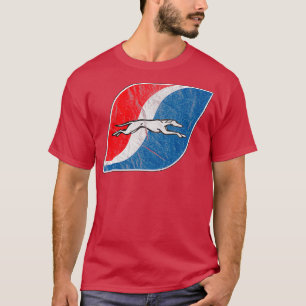 T-shirt Ligne de bus Vintage Greyhound
