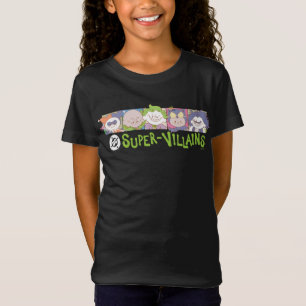 T-Shirt Ligne de dessins animés de Super-Vilains DC