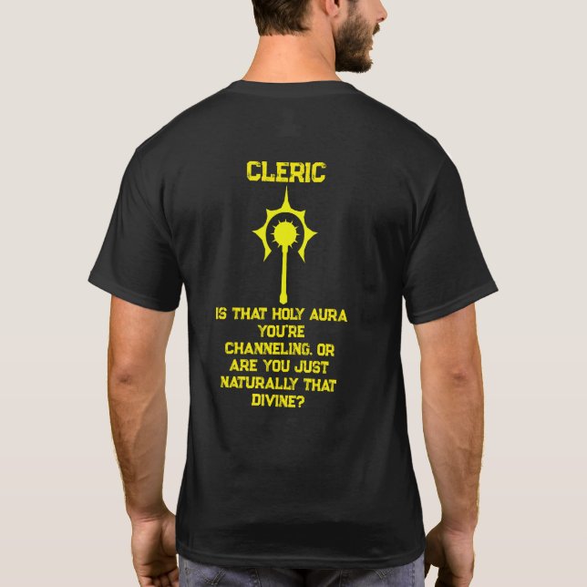 T-shirt Ligne de drague de clerc (Dos)