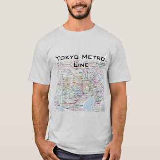 T-shirt Ligne de métro de Tokyo