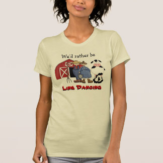T-shirt Ligne drôle chemise de pays d'agriculteurs de
