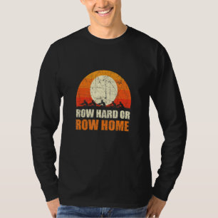 T-shirt Ligne dure ou rangée Accueil Régate d'aviron 1