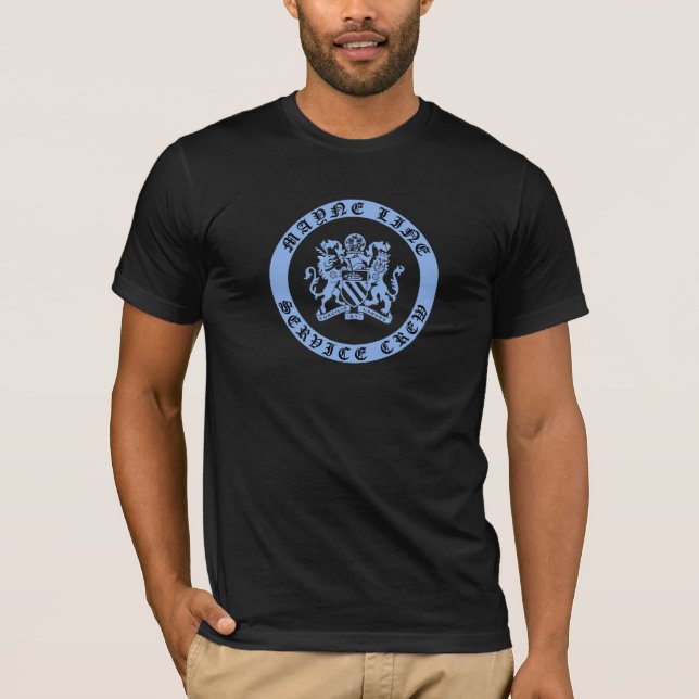 T-SHIRT LIGNE ÉQUIPAGE DE MAYNE DE SERVICE (Devant)