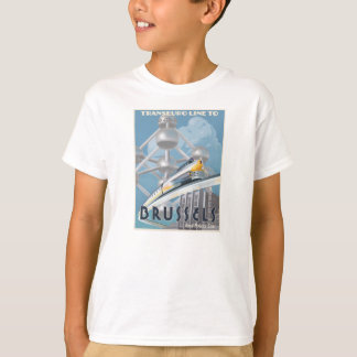 T-shirt Ligne futuriste de Transport-Euro