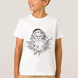 T-shirt Ligne hiérarchique Père Noël vintage