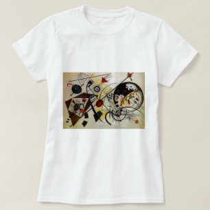 T-shirt Ligne ininterrompue Kandinsky Transverse