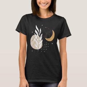 T-shirt Ligne Minimaliste Abstrait des femmes face esthéti