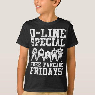 T-shirt Ligne offensive Football Lineman Funny