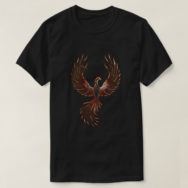 T-shirt Ligne Phoenix (Design devant)