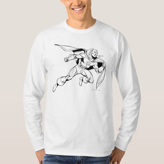 T-shirt Ligne rouge Tornado (Devant)