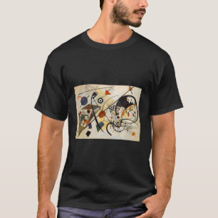 T-shirt Ligne Transverse Par Wassily Kandinsky