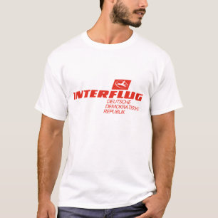 T-shirt Lignes aériennes d'Interflug