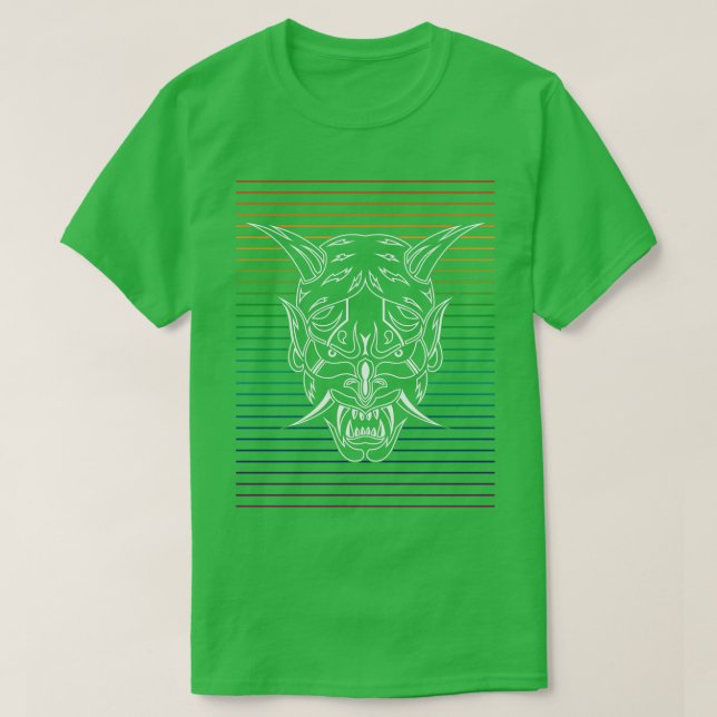 T-shirt Lignes blanches Shinigami 1 (Design devant)