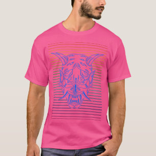 T-shirt Lignes bleues Shinigami