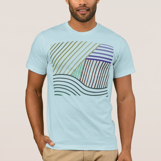T-shirt Lignes de Colord (Devant)