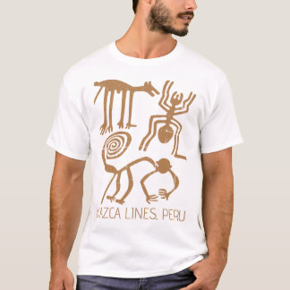 T-shirt Lignes de Nazca, Pérou Aliens