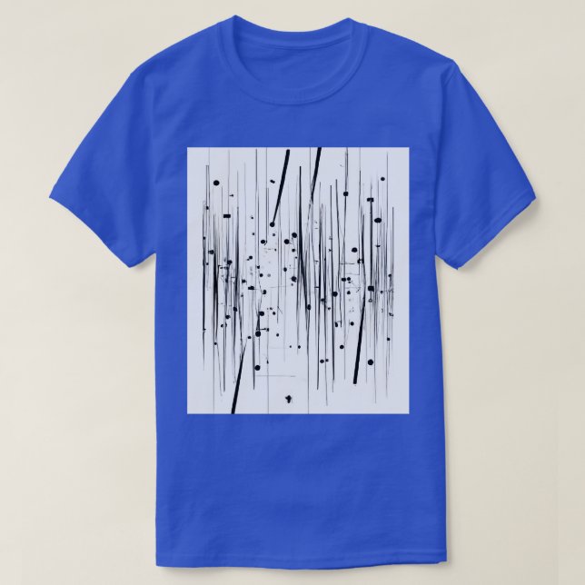 T-shirt Lignes et points 1 (Design devant)