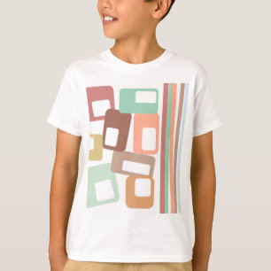 T-shirt Lignes et rectangles