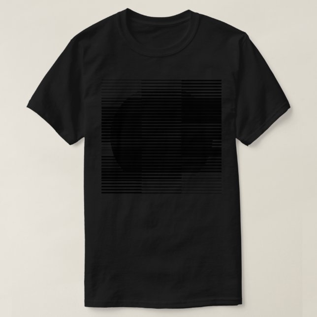 T-shirt lignes géométriques (Design devant)