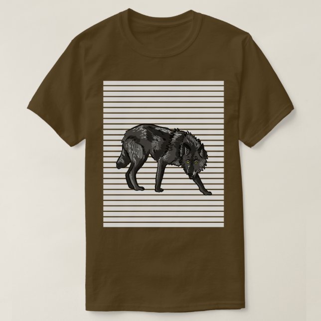 T-shirt Lignes Wolf (Design devant)