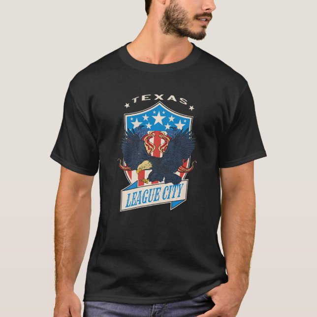 T-shirt Ligue City National du Texas (Devant)